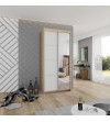 Szafa przesuwna TOP PLUS 23 z lustrem - 100cm