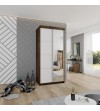 Szafa przesuwna TOP PLUS 23 z lustrem - 100cm
