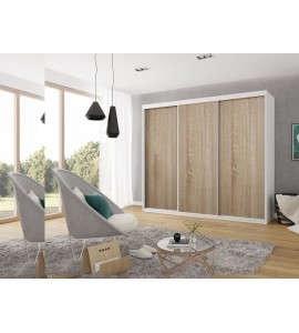 Szafa przesuwna TOP 25 z lustrem - 250cm