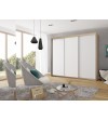 Szafa przesuwna TOP 25 z lustrem - 250cm